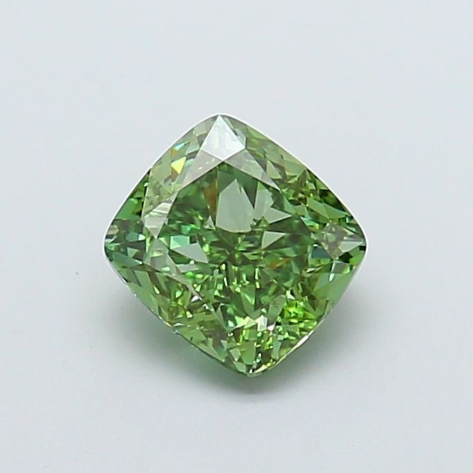 IGI Cushion Modified 2.03ct Fancy Vivid Green VVS2 - Loose Lab Diamond: IGI Cushion Modified 2.03ct Fancy Vivid Green VVS2 - Loose Lab Diamond Item Specifics: Source: This Is A Real Diamond Grown In A Lab Not Mined. Carat: 2.03 Cut: - Color: Fancy Vivid Green Clarity: VVS