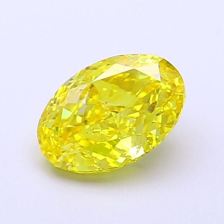 IGI Oval 1.67ct Fancy Vivid Yellow VVS2 - Loose Lab Diamond: IGI Oval 1.67ct Fancy Vivid Yellow VVS2 - Loose Lab Diamond Item Specifics: Source: This Is A Real Diamond Grown In A Lab Not Mined. Carat: 1.67 Cut: - Color: Fancy Vivid Yellow Clarity: VVS2 Polish: