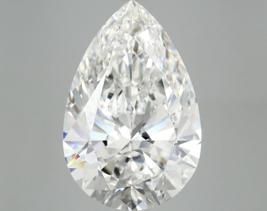 IGI Pear 10.1ct E VVS2 - Loose Lab Diamond: IGI Pear 10.1ct E VVS2 - Loose Lab Diamond Item Specifics: Source: This Is A Real Diamond Grown In A Lab Not Mined. Carat: 10.1 Cut: - Color: E Clarity: VVS2 Polish: EX Symmetry: EX Measurements: 18.7