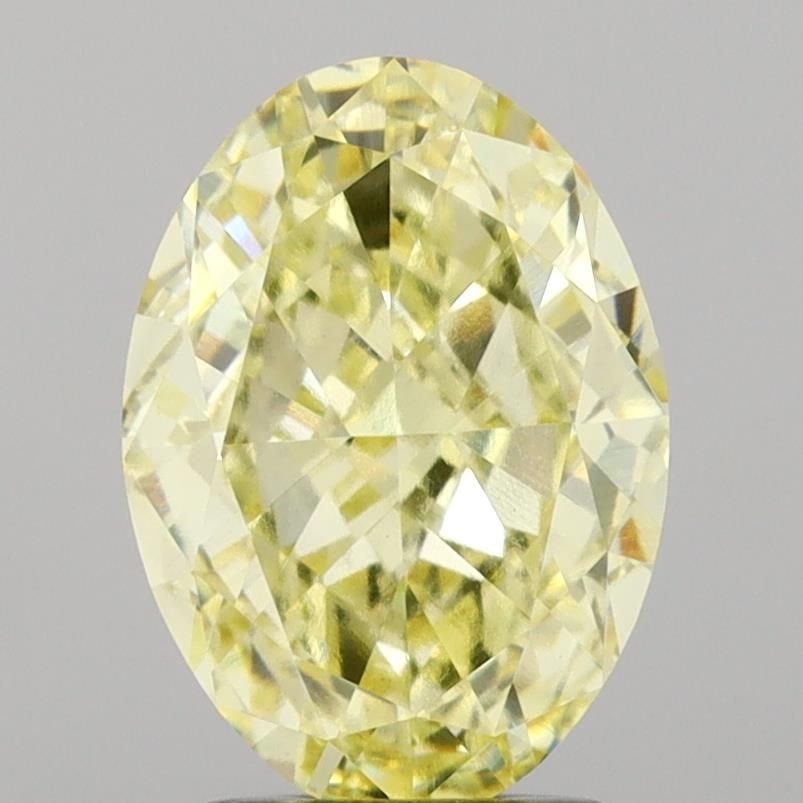 IGI Oval 3.03ct Fancy Yellow VVS2 - Loose Lab Diamond: IGI Oval 3.03ct Fancy Yellow VVS2 - Loose Lab Diamond Item Specifics: Source: This Is A Real Diamond Grown In A Lab Not Mined. Carat: 3.03 Cut: - Color: Fancy Yellow Clarity: VVS2 Polish: EX Symmetry: