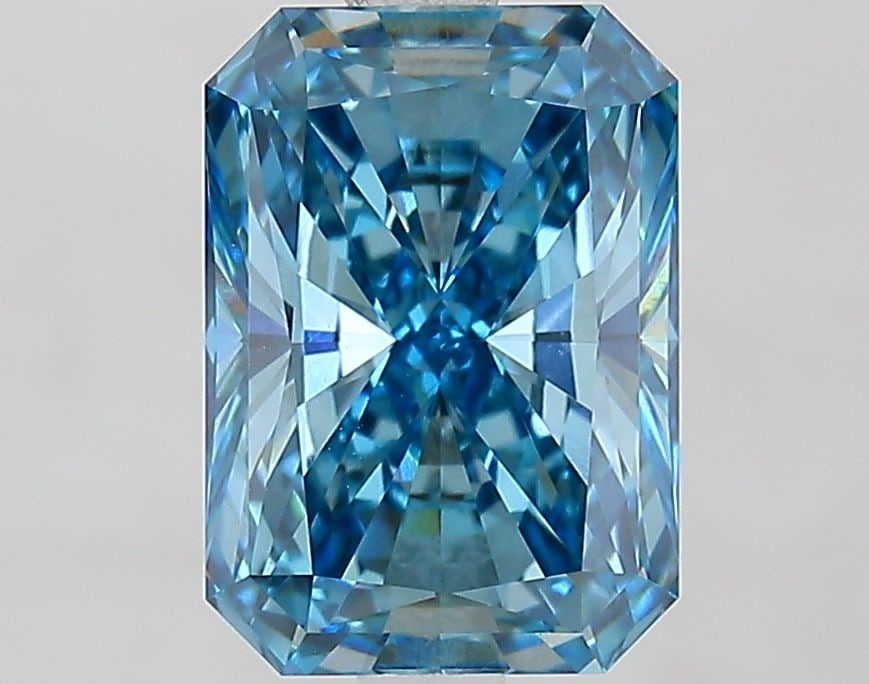 IGI Radiant 2.5ct Fancy Vivid Blue VVS2 - Loose Lab Diamond: IGI Radiant 2.5ct Fancy Vivid Blue VVS2 - Loose Lab Diamond Item Specifics: Source: This Is A Real Diamond Grown In A Lab Not Mined. Carat: 2.5 Cut: - Color: Fancy Vivid Blue Clarity: VVS2 Polish: EX 