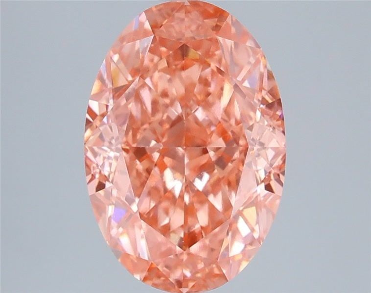 IGI Oval 4.06ct Fancy Vivid Pink VVS2 - Loose Lab Diamond: IGI Oval 4.06ct Fancy Vivid Pink VVS2 - Loose Lab Diamond Item Specifics: Source: This Is A Real Diamond Grown In A Lab Not Mined. Carat: 4.06 Cut: - Color: Fancy Vivid Pink Clarity: VVS2 Polish: VG S