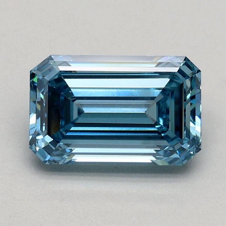 IGI Emerald 0.98ct Fancy Intense Blue VVS2 - Loose Lab Diamond: IGI Emerald 0.98ct Fancy Intense Blue VVS2 - Loose Lab Diamond Item Specifics: Source: This Is A Real Diamond Grown In A Lab Not Mined. Carat: 0.98 Cut: - Color: Fancy Intense Blue Clarity: VVS2 Polis