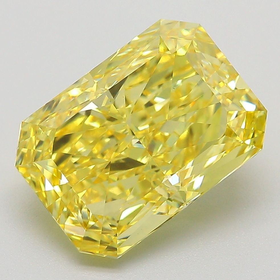 IGI Radiant 5.19ct Fancy Vivid Yellow VVS2 - Loose Lab Diamond: IGI Radiant 5.19ct Fancy Vivid Yellow VVS2 - Loose Lab Diamond Item Specifics: Source: This Is A Real Diamond Grown In A Lab Not Mined. Carat: 5.19 Cut: - Color: Fancy Vivid Yellow Clarity: VVS2 Polis