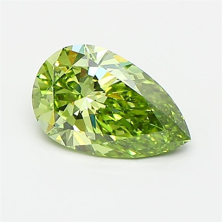 IGI Pear 1.01ct Fancy Vivid Green VVS2 - Loose Lab Diamond: IGI Pear 1.01ct Fancy Vivid Green VVS2 - Loose Lab Diamond Item Specifics: Source: This Is A Real Diamond Grown In A Lab Not Mined. Carat: 1.01 Cut: - Color: Fancy Vivid Green Clarity: VVS2 Polish: