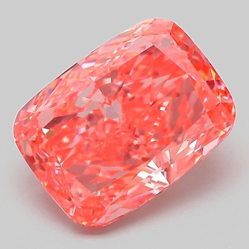IGI Cushion Modified 3.19ct Fancy Vivid Pink VVS2 - Loose Lab Diamond: IGI Cushion Modified 3.19ct Fancy Vivid Pink VVS2 - Loose Lab Diamond Item Specifics: Source: This Is A Real Diamond Grown In A Lab Not Mined. Carat: 3.19 Cut: - Color: Fancy Vivid Pink Clarity: VVS2 