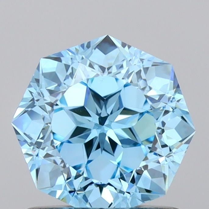 IGI Octagonal 1.08ct Fancy Vivid Blue VVS1 - Loose Lab Diamond: IGI Octagonal 1.08ct Fancy Vivid Blue VVS1 - Loose Lab Diamond Item Specifics: Source: This Is A Real Diamond Grown In A Lab Not Mined. Carat: 1.08 Cut: - Color: Fancy Vivid Blue Clarity: VVS1 Polish: