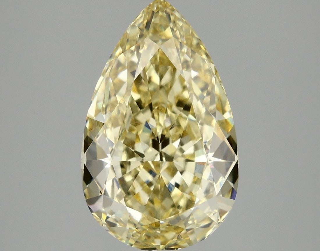 IGI Pear 3.09ct Fancy Intense Yellow VVS2 - Loose Lab Diamond: IGI Pear 3.09ct Fancy Intense Yellow VVS2 - Loose Lab Diamond Item Specifics: Source: This Is A Real Diamond Grown In A Lab Not Mined. Carat: 3.09 Cut: - Color: Fancy Intense Yellow Clarity: VVS2 Poli