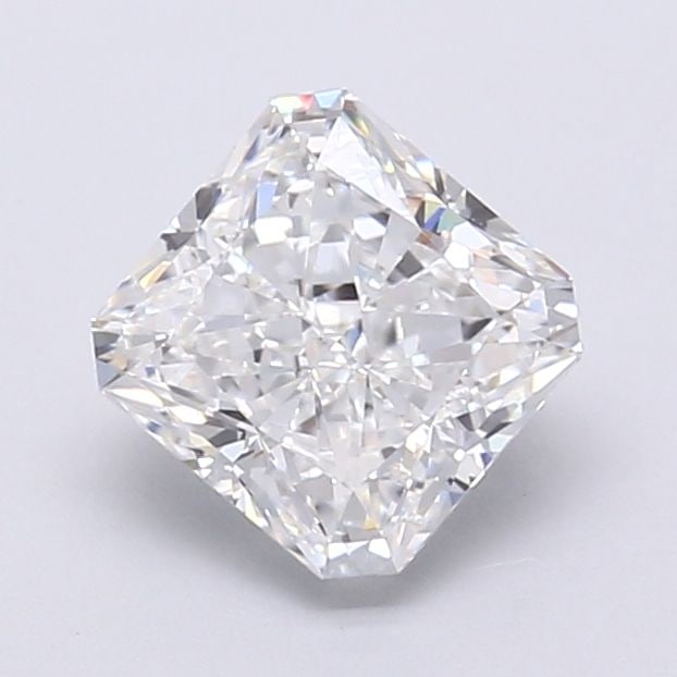 IGI Square Radiant 2.01ct E VVS2 - Loose Lab Diamond: IGI Square Radiant 2.01ct E VVS2 - Loose Lab Diamond Item Specifics: Source: This Is A Real Diamond Grown In A Lab Not Mined. Carat: 2.01 Cut: - Color: E Clarity: VVS2 Polish: EX Symmetry: EX Measurem