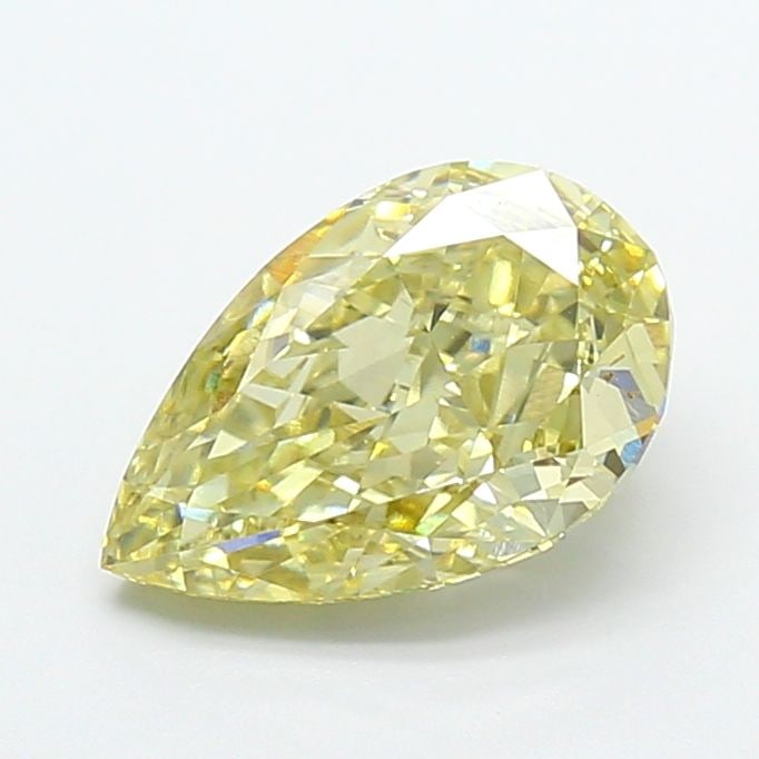 IGI Pear 2.56ct Fancy Yellow VVS2 - Loose Lab Diamond: IGI Pear 2.56ct Fancy Yellow VVS2 - Loose Lab Diamond Item Specifics: Source: This Is A Real Diamond Grown In A Lab Not Mined. Carat: 2.56 Cut: - Color: Fancy Yellow Clarity: VVS2 Polish: EX Symmetry: