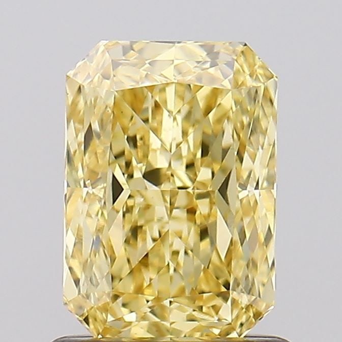 IGI Radiant 1.06ct Fancy Intense Yellow VVS2 - Loose Lab Diamond: IGI Radiant 1.06ct Fancy Intense Yellow VVS2 - Loose Lab Diamond Item Specifics: Source: This Is A Real Diamond Grown In A Lab Not Mined. Carat: 1.06 Cut: - Color: Fancy Intense Yellow Clarity: VVS2 P