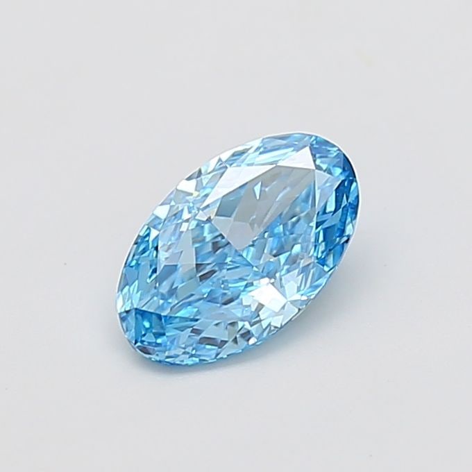 IGI Oval 1.06ct Fancy Vivid Blue VVS2 - Loose Lab Diamond: IGI Oval 1.06ct Fancy Vivid Blue VVS2 - Loose Lab Diamond Item Specifics: Source: This Is A Real Diamond Grown In A Lab Not Mined. Carat: 1.06 Cut: - Color: Fancy Vivid Blue Clarity: VVS2 Polish: EX S