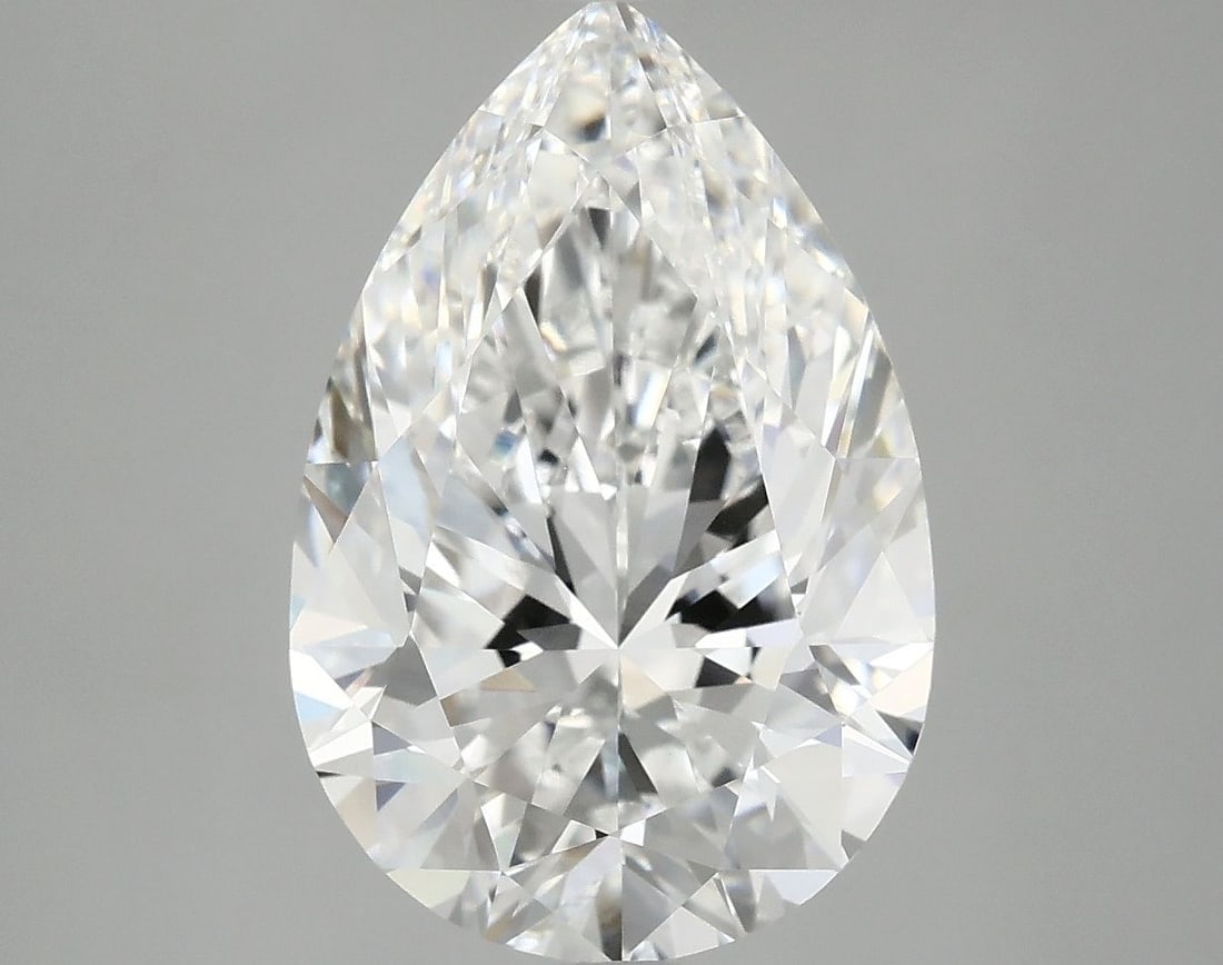 IGI Pear 5.03ct E VVS2 - Loose Lab Diamond: IGI Pear 5.03ct E VVS2 - Loose Lab Diamond Item Specifics: Source: This Is A Real Diamond Grown In A Lab Not Mined. Carat: 5.03 Cut: - Color: E Clarity: VVS2 Polish: EX Symmetry: EX Measurements:
