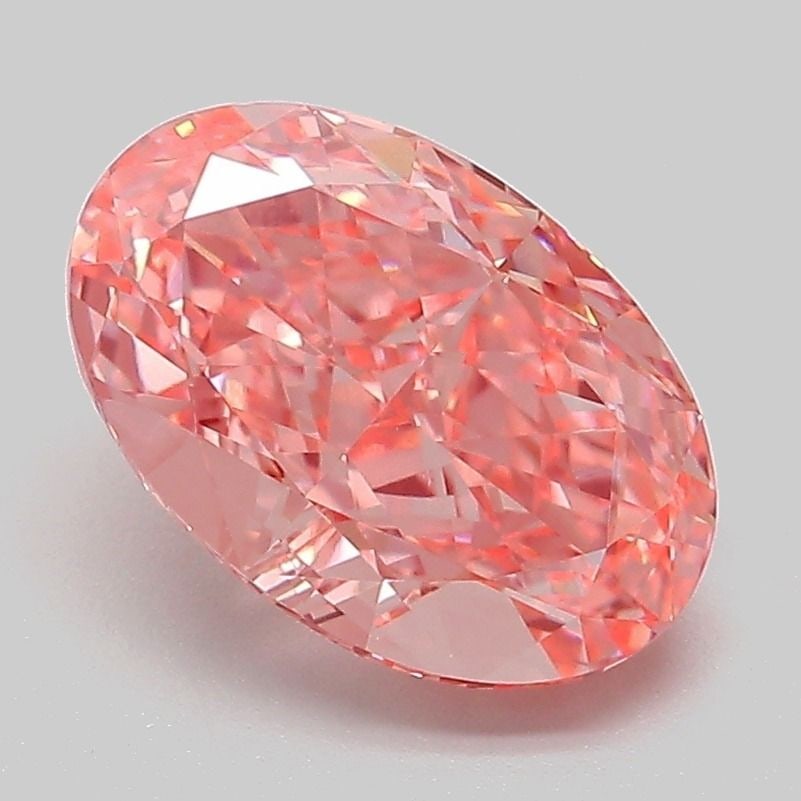IGI Oval 2.55ct Fancy Vivid Pink VVS2 - Loose Lab Diamond: IGI Oval 2.55ct Fancy Vivid Pink VVS2 - Loose Lab Diamond Item Specifics: Source: This Is A Real Diamond Grown In A Lab Not Mined. Carat: 2.55 Cut: - Color: Fancy Vivid Pink Clarity: VVS2 Polish: VG S