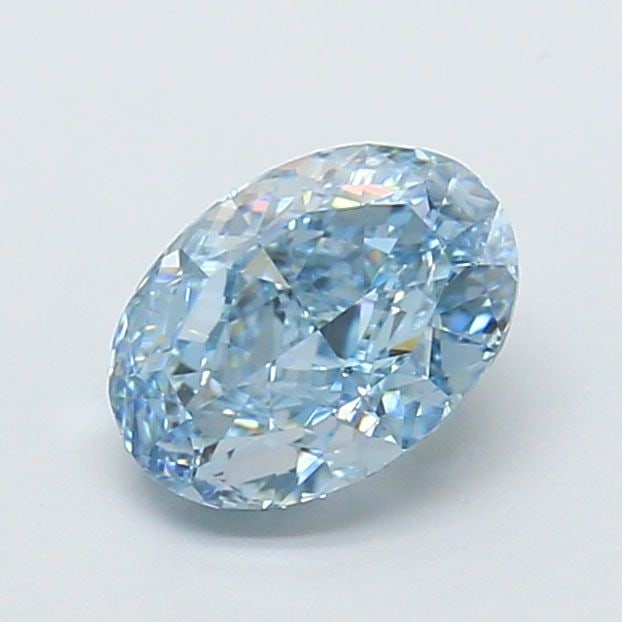IGI Oval 1.5ct Fancy Vivid Blue VVS1 - Loose Lab Diamond: IGI Oval 1.5ct Fancy Vivid Blue VVS1 - Loose Lab Diamond Item Specifics: Source: This Is A Real Diamond Grown In A Lab Not Mined. Carat: 1.5 Cut: - Color: Fancy Vivid Blue Clarity: VVS1 Polish: EX Sym