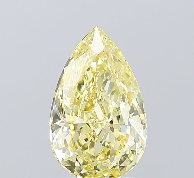 IGI Pear 2.07ct Fancy Yellow VVS2 - Loose Lab Diamond: IGI Pear 2.07ct Fancy Yellow VVS2 - Loose Lab Diamond Item Specifics: Source: This Is A Real Diamond Grown In A Lab Not Mined. Carat: 2.07 Cut: - Color: Fancy Yellow Clarity: VVS2 Polish: VG Symmetry: