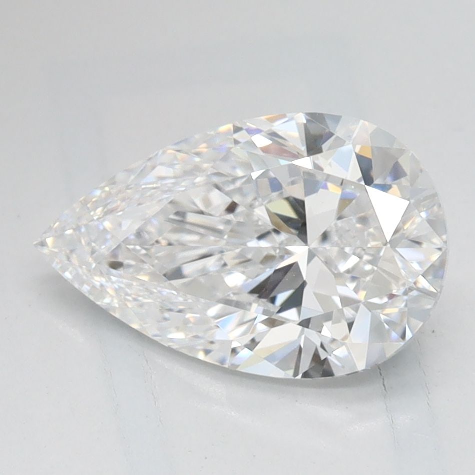 IGI Pear 1.5ct D IF - Loose Lab Diamond: IGI Pear 1.5ct D IF - Loose Lab Diamond Item Specifics: Source: This Is A Real Diamond Grown In A Lab Not Mined. Carat: 1.5 Cut: - Color: D Clarity: IF Polish: EX Symmetry: EX Measurements: 9.91L X 6.