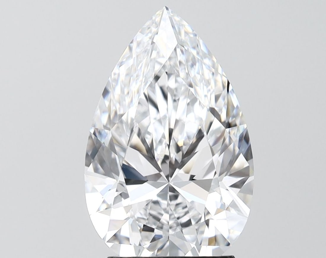 IGI Pear 3.51ct D VVS2 - Loose Lab Diamond: IGI Pear 3.51ct D VVS2 - Loose Lab Diamond Item Specifics: Source: This Is A Real Diamond Grown In A Lab Not Mined. Carat: 3.51 Cut: - Color: D Clarity: VVS2 Polish: EX Symmetry: EX Measurements: 13.3