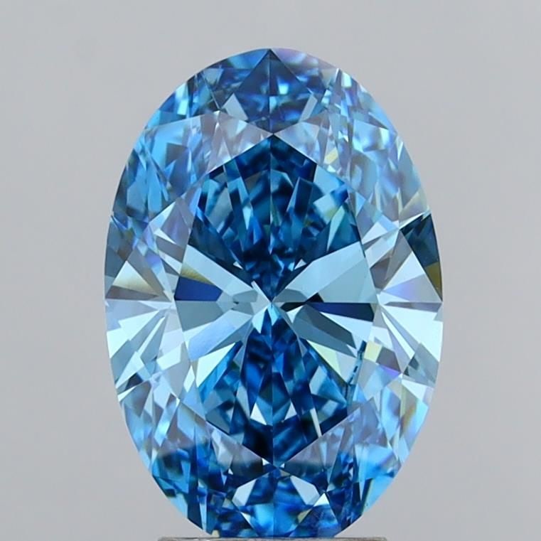 IGI Oval 4.0ct Fancy Vivid Blue VVS2 - Loose Lab Diamond: IGI Oval 4.0ct Fancy Vivid Blue VVS2 - Loose Lab Diamond Item Specifics: Source: This Is A Real Diamond Grown In A Lab Not Mined. Carat: 4.0 Cut: - Color: Fancy Vivid Blue Clarity: VVS2 Polish: EX