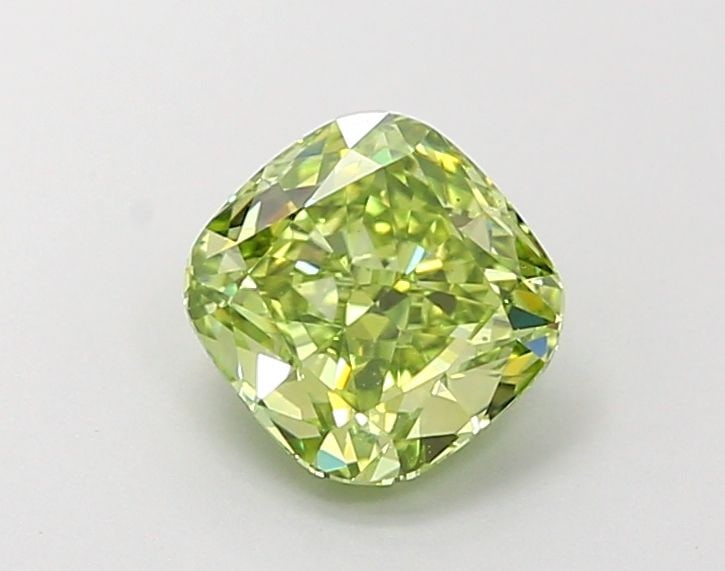 IGI Cushion Modified 1.05ct Fancy Vivid Green VVS2 - Loose Lab Diamond: IGI Cushion Modified 1.05ct Fancy Vivid Green VVS2 - Loose Lab Diamond Item Specifics: Source: This Is A Real Diamond Grown In A Lab Not Mined. Carat: 1.05 Cut: - Color: Fancy Vivid Green Clarity: VVS
