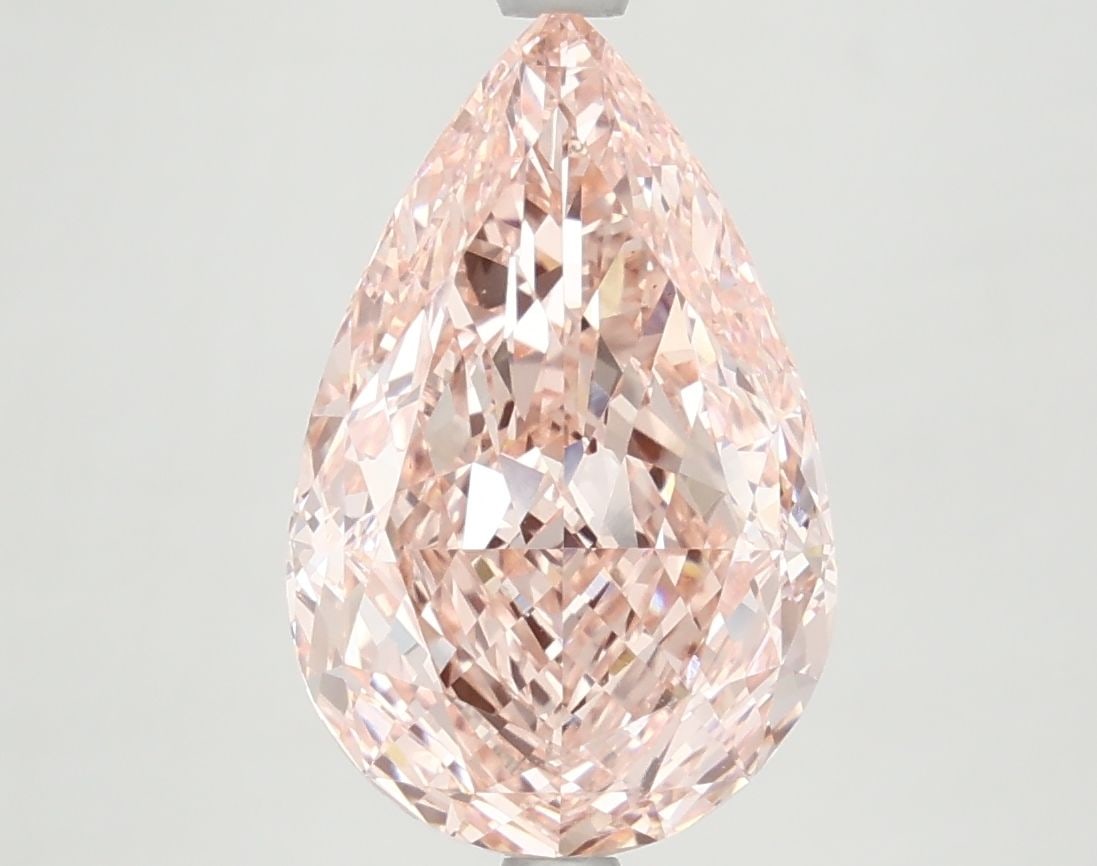 IGI Pear 3.84ct Fancy Vivid Pink VVS2 - Loose Lab Diamond: IGI Pear 3.84ct Fancy Vivid Pink VVS2 - Loose Lab Diamond Item Specifics: Source: This Is A Real Diamond Grown In A Lab Not Mined. Carat: 3.84 Cut: - Color: Fancy Vivid Pink Clarity: VVS2 Polish: EX S