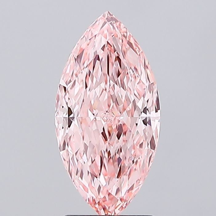 IGI Marquise 2.09ct Fancy Vivid Pink VVS2 - Loose Lab Diamond: IGI Marquise 2.09ct Fancy Vivid Pink VVS2 - Loose Lab Diamond Item Specifics: Source: This Is A Real Diamond Grown In A Lab Not Mined. Carat: 2.09 Cut: - Color: Fancy Vivid Pink Clarity: VVS2 Polish: