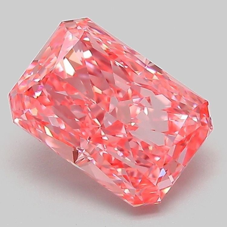 IGI Radiant 2.08ct Fancy Vivid Pink VVS2 - Loose Lab Diamond: IGI Radiant 2.08ct Fancy Vivid Pink VVS2 - Loose Lab Diamond Item Specifics: Source: This Is A Real Diamond Grown In A Lab Not Mined. Carat: 2.08 Cut: - Color: Fancy Vivid Pink Clarity: VVS2 Polish: E