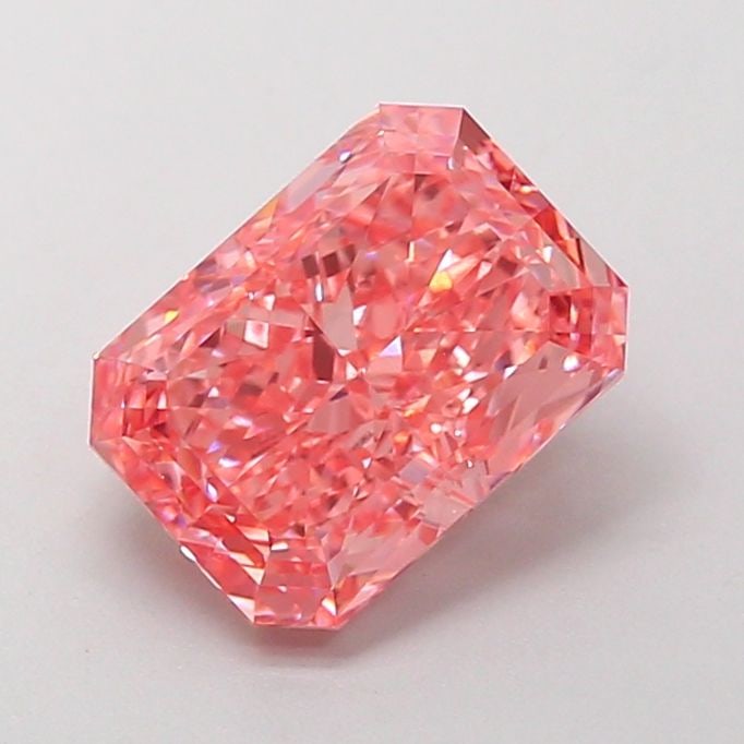 IGI Radiant 2.56ct Fancy Vivid Pink VVS2 - Loose Lab Diamond: IGI Radiant 2.56ct Fancy Vivid Pink VVS2 - Loose Lab Diamond Item Specifics: Source: This Is A Real Diamond Grown In A Lab Not Mined. Carat: 2.56 Cut: - Color: Fancy Vivid Pink Clarity: VVS2 Polish: E