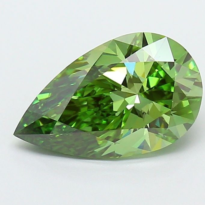 IGI Pear 2.08ct Fancy Vivid Green VVS2 - Loose Lab Diamond: IGI Pear 2.08ct Fancy Vivid Green VVS2 - Loose Lab Diamond Item Specifics: Source: This Is A Real Diamond Grown In A Lab Not Mined. Carat: 2.08 Cut: - Color: Fancy Vivid Green Clarity: VVS2 Polish: EX