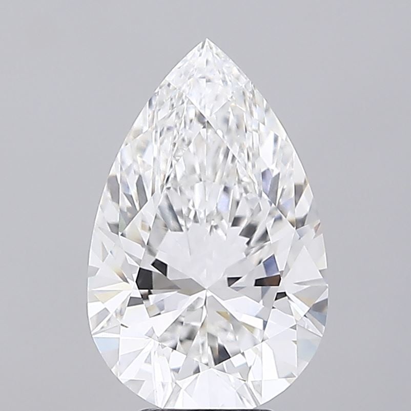 IGI Pear 5.55ct E VVS2 - Loose Lab Diamond: IGI Pear 5.55ct E VVS2 - Loose Lab Diamond Item Specifics: Source: This Is A Real Diamond Grown In A Lab Not Mined. Carat: 5.55 Cut: - Color: E Clarity: VVS2 Polish: EX Symmetry: EX Measurements: 15.4
