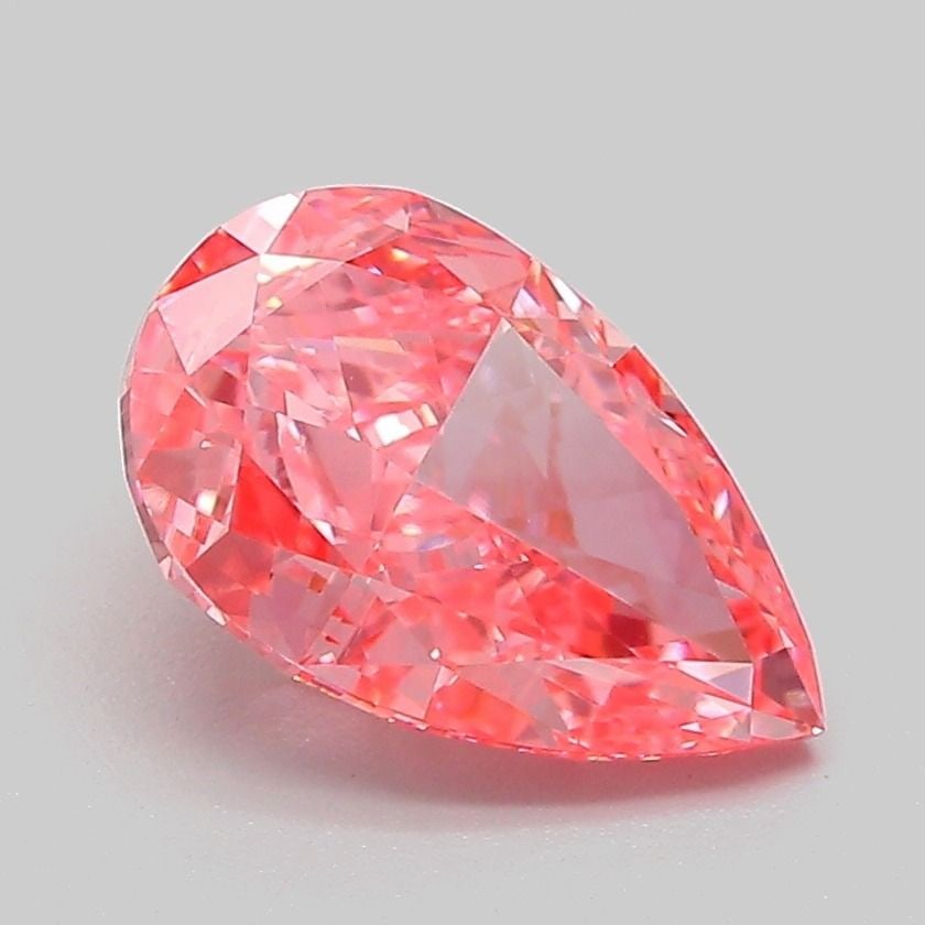 IGI Pear 2.02ct Fancy Vivid Pink VVS2 - Loose Lab Diamond: IGI Pear 2.02ct Fancy Vivid Pink VVS2 - Loose Lab Diamond Item Specifics: Source: This Is A Real Diamond Grown In A Lab Not Mined. Carat: 2.02 Cut: - Color: Fancy Vivid Pink Clarity: VVS2 Polish: EX S