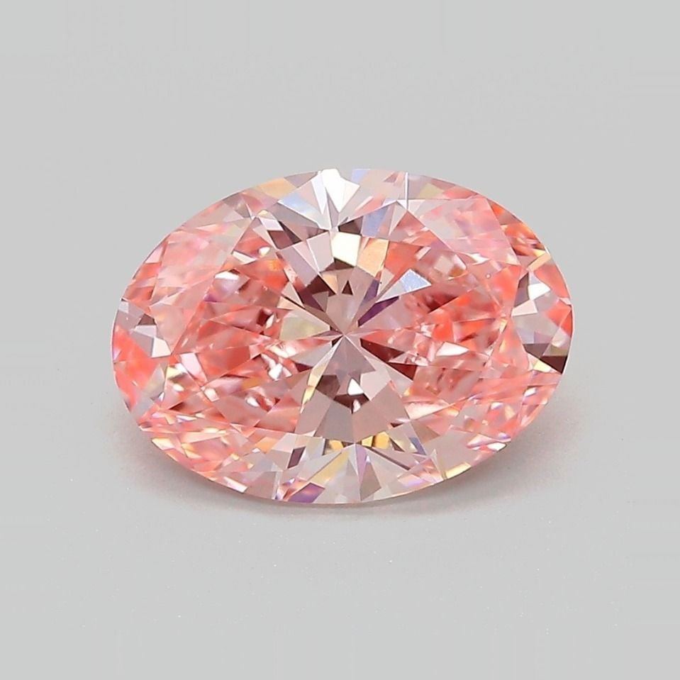 IGI Oval 2.53ct Fancy Vivid Pink VVS2 - Loose Lab Diamond: IGI Oval 2.53ct Fancy Vivid Pink VVS2 - Loose Lab Diamond Item Specifics: Source: This Is A Real Diamond Grown In A Lab Not Mined. Carat: 2.53 Cut: - Color: Fancy Vivid Pink Clarity: VVS2 Polish: EX S