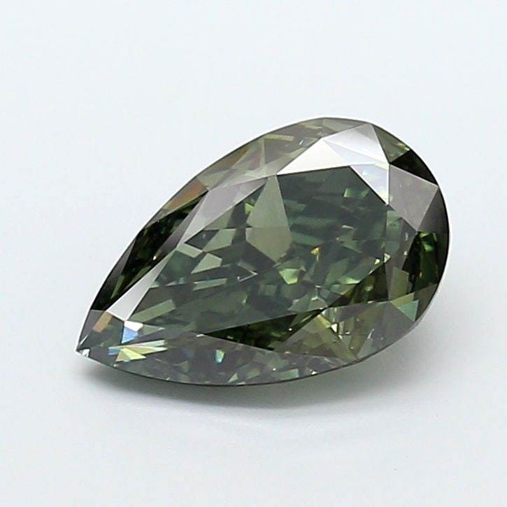 IGI Pear 4.57ct Fancy Intense Green VVS2 - Loose Lab Diamond: IGI Pear 4.57ct Fancy Intense Green VVS2 - Loose Lab Diamond Item Specifics: Source: This Is A Real Diamond Grown In A Lab Not Mined. Carat: 4.57 Cut: - Color: Fancy Intense Green Clarity: VVS2 Polish