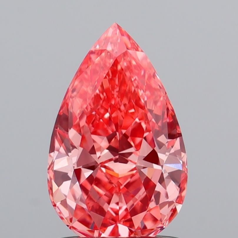 IGI Pear 1.07ct Fancy Vivid Pink VVS2 - Loose Lab Diamond: IGI Pear 1.07ct Fancy Vivid Pink VVS2 - Loose Lab Diamond Item Specifics: Source: This Is A Real Diamond Grown In A Lab Not Mined. Carat: 1.07 Cut: - Color: Fancy Vivid Pink Clarity: VVS2 Polish: EX S