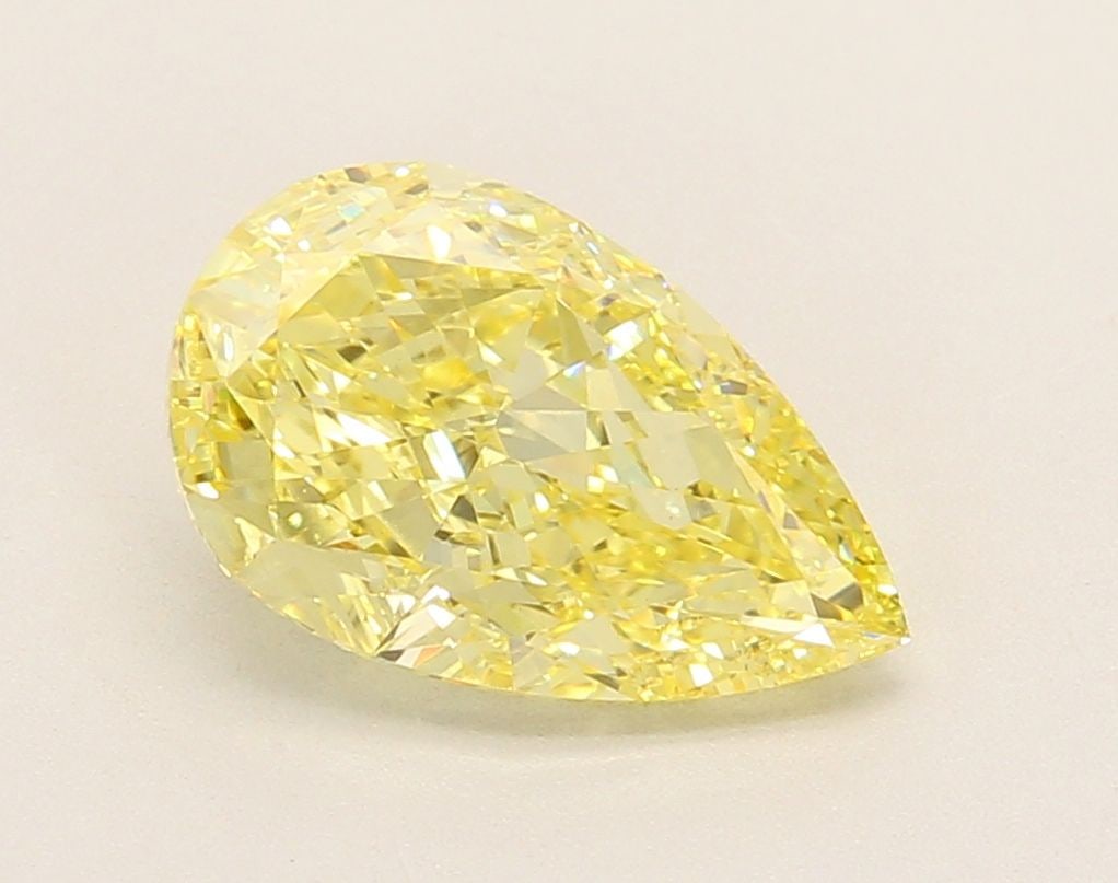 IGI Pear 2.66ct Fancy Intense Yellow VVS2 - Loose Lab Diamond: IGI Pear 2.66ct Fancy Intense Yellow VVS2 - Loose Lab Diamond Item Specifics: Source: This Is A Real Diamond Grown In A Lab Not Mined. Carat: 2.66 Cut: - Color: Fancy Intense Yellow Clarity: VVS2 Poli