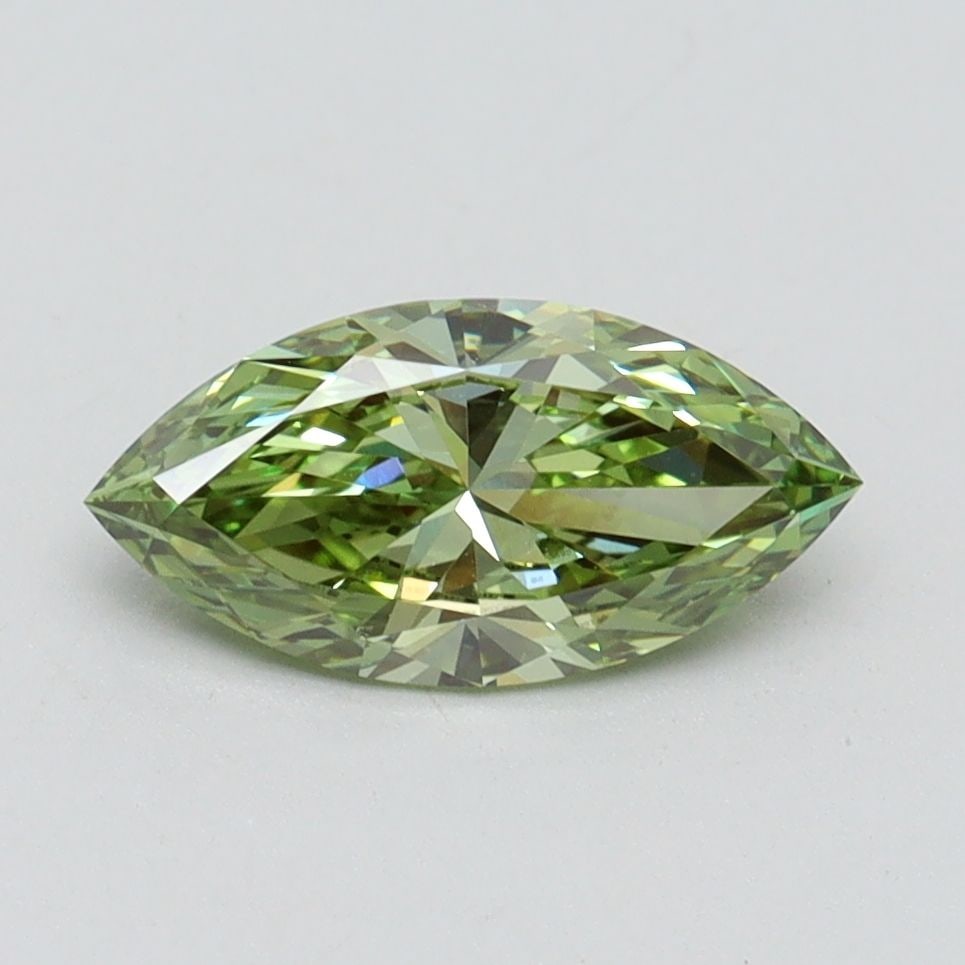 IGI Marquise 1.01ct Fancy Vivid Green VVS2 - Loose Lab Diamond: IGI Marquise 1.01ct Fancy Vivid Green VVS2 - Loose Lab Diamond Item Specifics: Source: This Is A Real Diamond Grown In A Lab Not Mined. Carat: 1.01 Cut: - Color: Fancy Vivid Green Clarity: VVS2 Polish