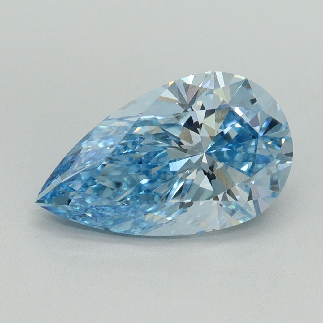 IGI Pear 2.06ct Fancy Vivid Blue VVS2 - Loose Lab Diamond: IGI Pear 2.06ct Fancy Vivid Blue VVS2 - Loose Lab Diamond Item Specifics: Source: This Is A Real Diamond Grown In A Lab Not Mined. Carat: 2.06 Cut: - Color: Fancy Vivid Blue Clarity: VVS2 Polish: EX S