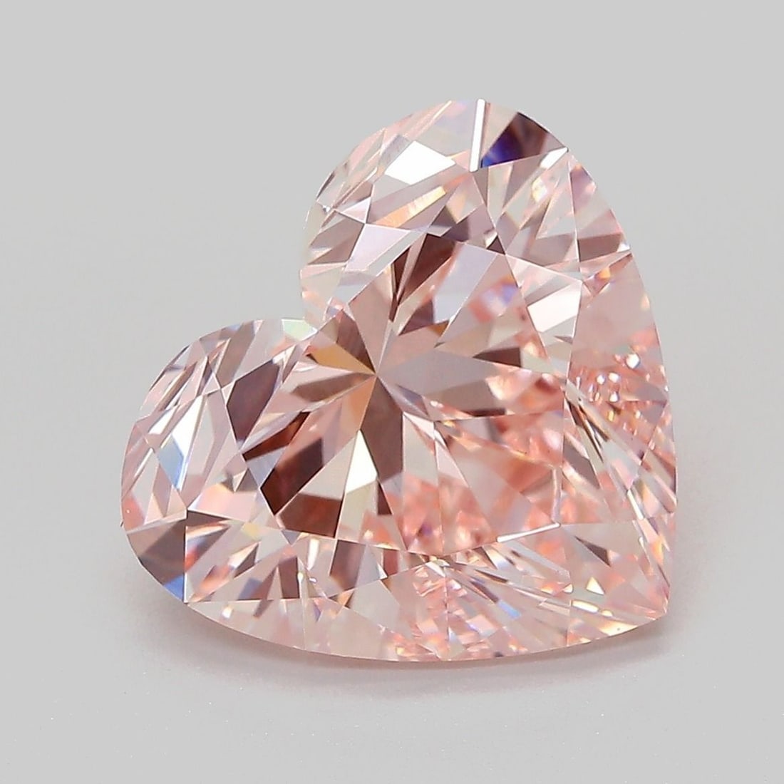 IGI Heart 6.02ct Fancy Intense Pink VVS2 - Loose Lab Diamond: IGI Heart 6.02ct Fancy Intense Pink VVS2 - Loose Lab Diamond Item Specifics: Source: This Is A Real Diamond Grown In A Lab Not Mined. Carat: 6.02 Cut: - Color: Fancy Intense Pink Clarity: VVS2 Polish: