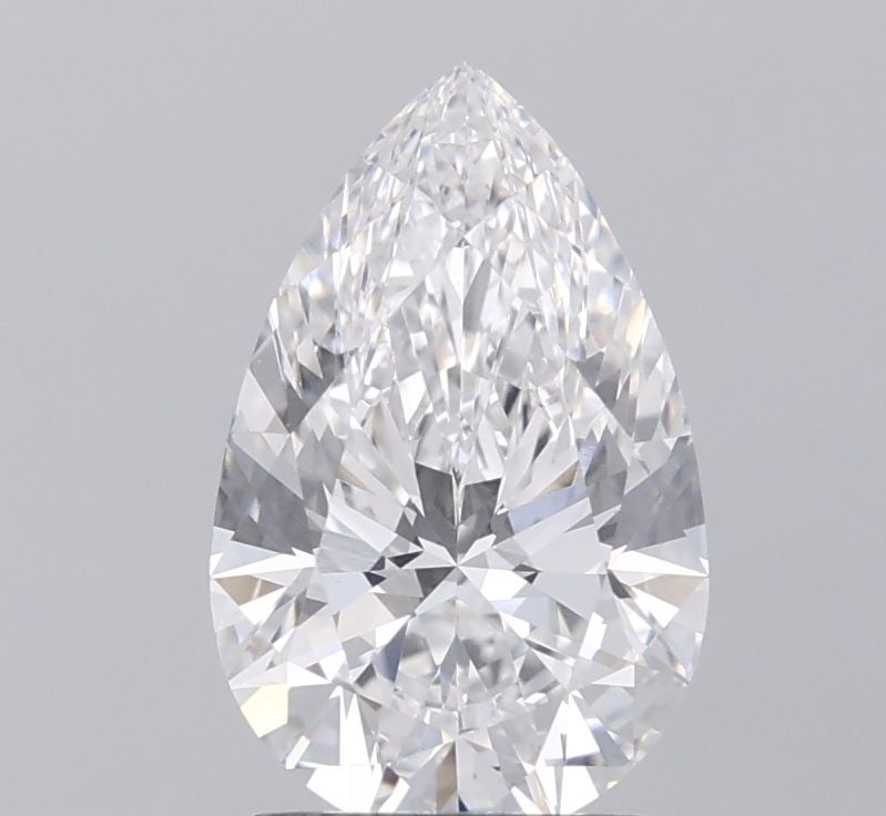 IGI Pear 2.07ct E VVS2 - Loose Lab Diamond: IGI Pear 2.07ct E VVS2 - Loose Lab Diamond Item Specifics: Source: This Is A Real Diamond Grown In A Lab Not Mined. Carat: 2.07 Cut: - Color: E Clarity: VVS2 Polish: EX Symmetry: EX Measurements: 11.1