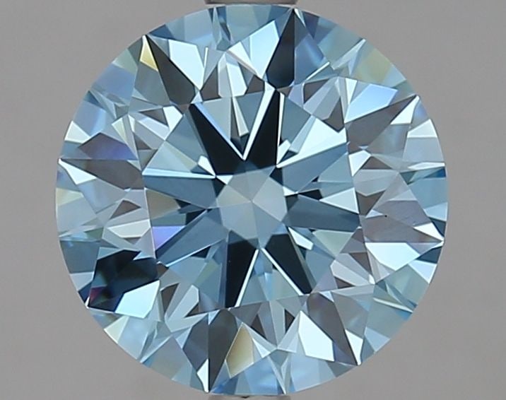IGI Round 2.8ct Fancy Vivid Blue VVS2 - Ideal Loose Lab Diamond: IGI Round 2.8ct Fancy Vivid Blue VVS2 - Ideal Loose Lab Diamond Item Specifics: Source: This Is A Real Diamond Grown In A Lab Not Mined. Carat: 2.8 Cut: ID Color: Fancy Vivid Blue Clarity: VVS2 Polish