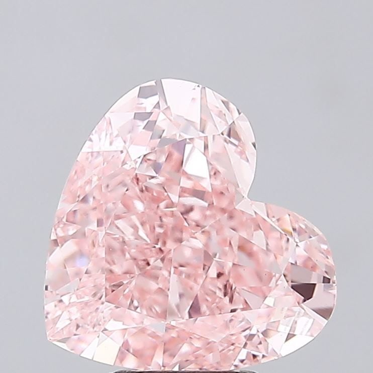 IGI Heart 5.53ct Fancy Intense Pink VVS2 - Loose Lab Diamond: IGI Heart 5.53ct Fancy Intense Pink VVS2 - Loose Lab Diamond Item Specifics: Source: This Is A Real Diamond Grown In A Lab Not Mined. Carat: 5.53 Cut: - Color: Fancy Intense Pink Clarity: VVS2 Polish: