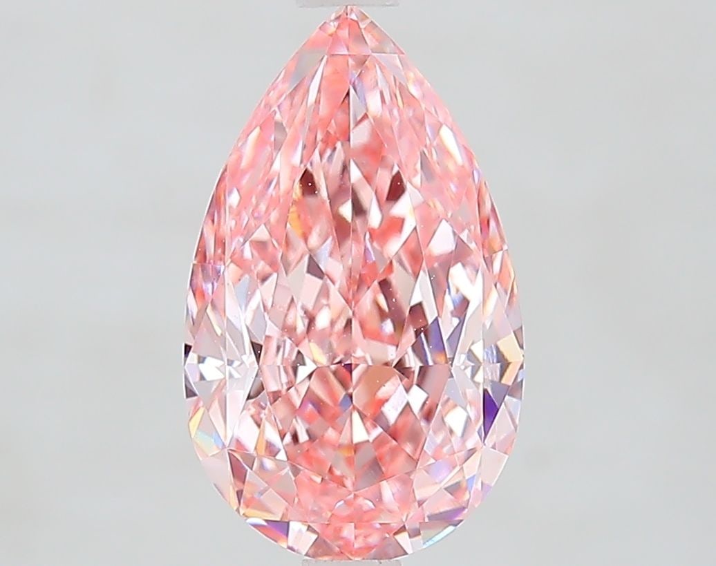 IGI Pear 3.09ct Fancy Vivid Pink VVS2 - Loose Lab Diamond: IGI Pear 3.09ct Fancy Vivid Pink VVS2 - Loose Lab Diamond Item Specifics: Source: This Is A Real Diamond Grown In A Lab Not Mined. Carat: 3.09 Cut: - Color: Fancy Vivid Pink Clarity: VVS2 Polish: EX S