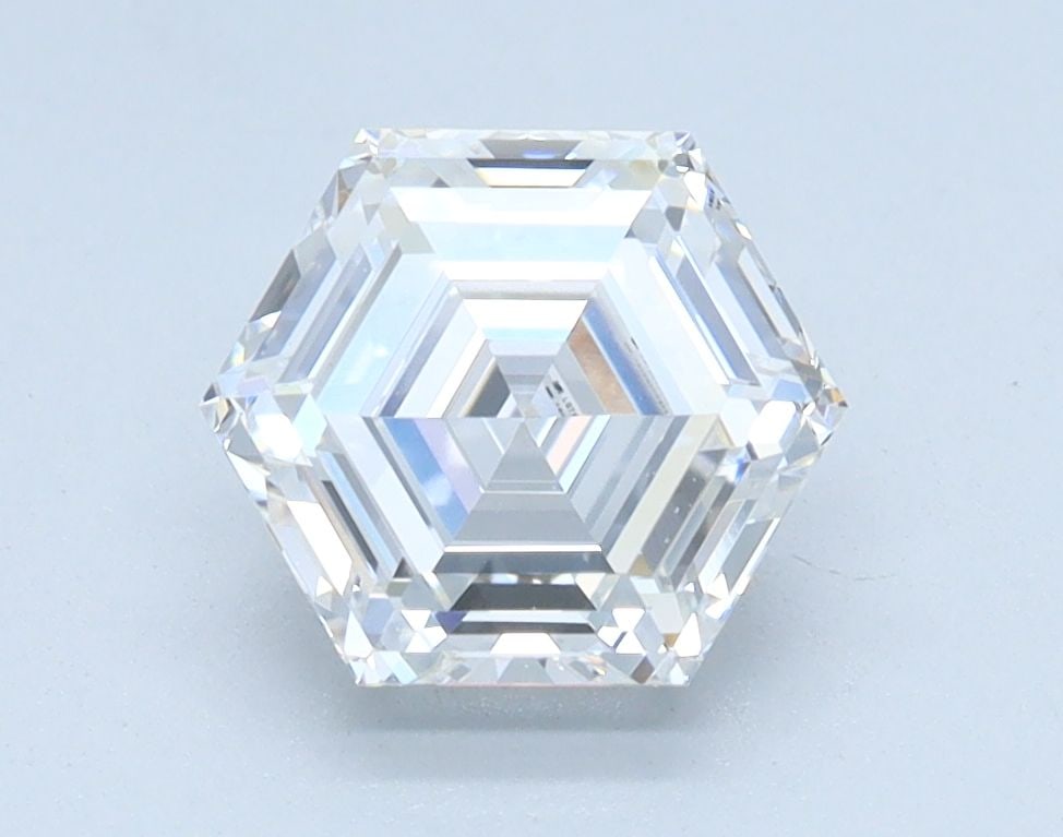 IGI Hexagonal 1.36ct D VVS2 - Loose Lab Diamond: IGI Hexagonal 1.36ct D VVS2 - Loose Lab Diamond Item Specifics: Source: This Is A Real Diamond Grown In A Lab Not Mined. Carat: 1.36 Cut: - Color: D Clarity: VVS2 Polish: EX Symmetry: EX