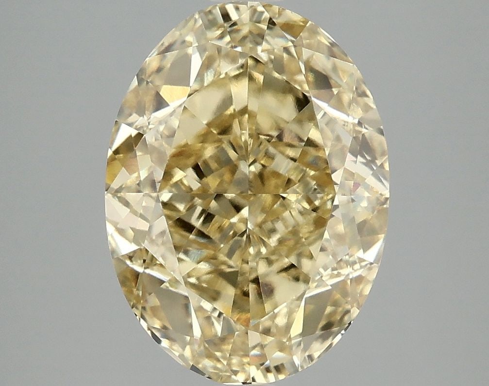 IGI Oval 4.93ct Fancy Intense Yellow VVS2 - Loose Lab Diamond: IGI Oval 4.93ct Fancy Intense Yellow VVS2 - Loose Lab Diamond Item Specifics: Source: This Is A Real Diamond Grown In A Lab Not Mined. Carat: 4.93 Cut: - Color: Fancy Intense Yellow Clarity: VVS2