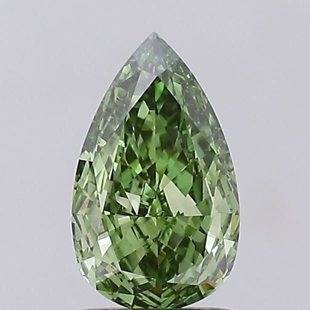 IGI Pear 1.03ct Fancy Vivid Green VVS2 - Loose Lab Diamond: IGI Pear 1.03ct Fancy Vivid Green VVS2 - Loose Lab Diamond Item Specifics: Source: This Is A Real Diamond Grown In A Lab Not Mined. Carat: 1.03 Cut: - Color: Fancy Vivid Green Clarity: VVS2 Polish: VG