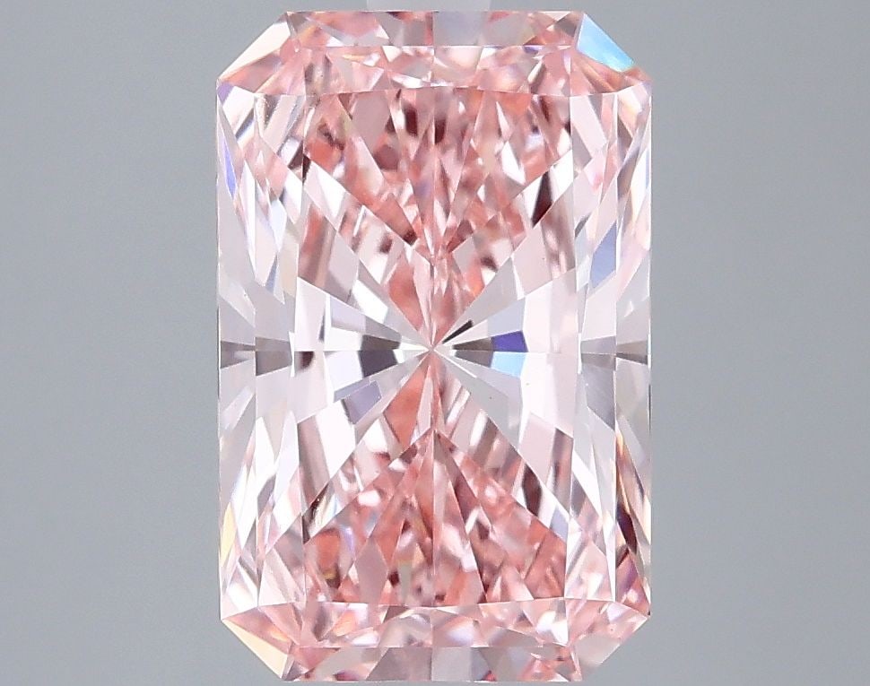 IGI Radiant 3.08ct Fancy Vivid Pink VVS2 - Loose Lab Diamond: IGI Radiant 3.08ct Fancy Vivid Pink VVS2 - Loose Lab Diamond Item Specifics: Source: This Is A Real Diamond Grown In A Lab Not Mined. Carat: 3.08 Cut: - Color: Fancy Vivid Pink Clarity: VVS2 Polish: E