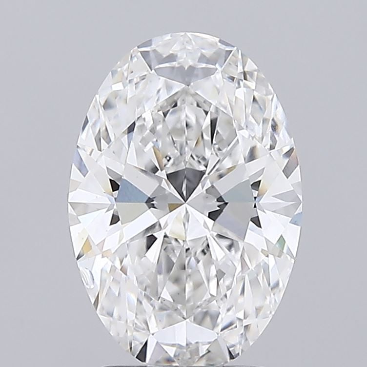 GCAL Oval 2.59ct E VVS2 - Loose Lab Diamond: GCAL Oval 2.59ct E VVS2 - Loose Lab Diamond Item Specifics: Source: This Is A Real Diamond Grown In A Lab Not Mined. Carat: 2.59 Cut: - Color: E Clarity: VVS2 Polish: EX Symmetry: EX Measurements: 11.