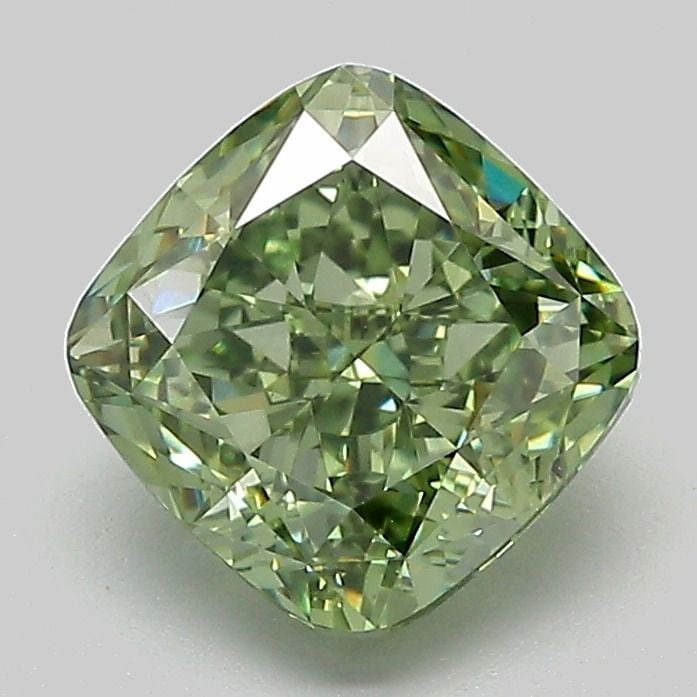IGI Cushion Modified 2.09ct Fancy Vivid Green VVS2 - Loose Lab Diamond: IGI Cushion Modified 2.09ct Fancy Vivid Green VVS2 - Loose Lab Diamond Item Specifics: Source: This Is A Real Diamond Grown In A Lab Not Mined. Carat: 2.09 Cut: - Color: Fancy Vivid Green Clarity: VVS