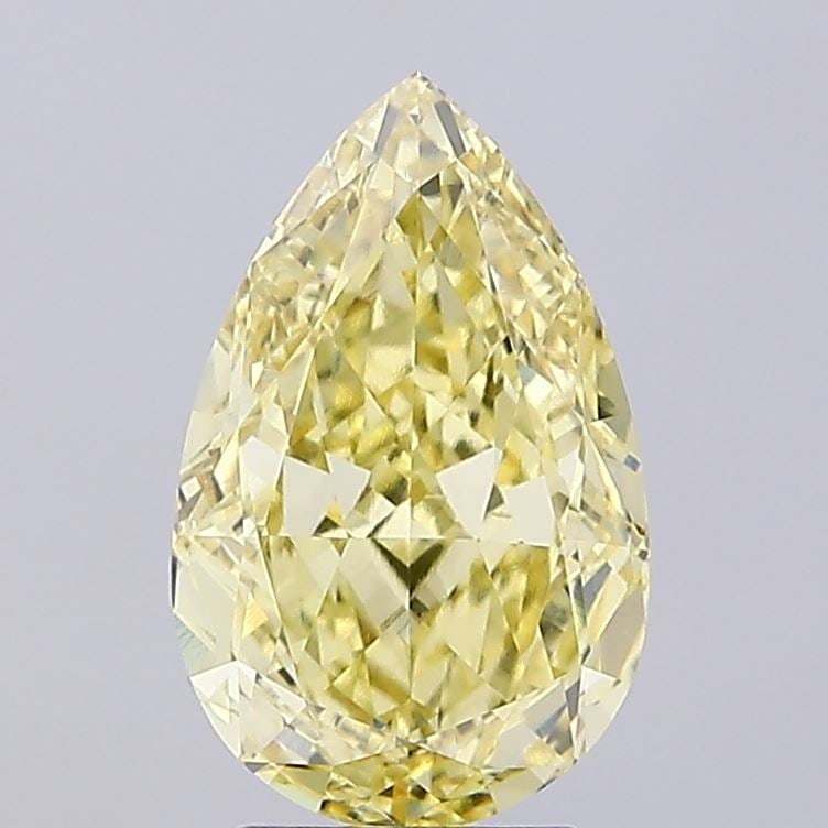 IGI Pear 4.06ct Fancy Intense Yellow VVS2 - Loose Lab Diamond: IGI Pear 4.06ct Fancy Intense Yellow VVS2 - Loose Lab Diamond Item Specifics: Source: This Is A Real Diamond Grown In A Lab Not Mined. Carat: 4.06 Cut: - Color: Fancy Intense Yellow Clarity: VVS2 Poli