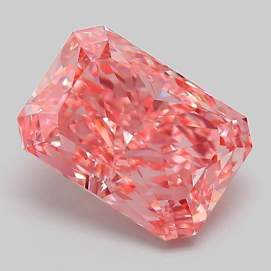 IGI Radiant 3.09ct Fancy Vivid Pink VVS2 - Loose Lab Diamond: IGI Radiant 3.09ct Fancy Vivid Pink VVS2 - Loose Lab Diamond Item Specifics: Source: This Is A Real Diamond Grown In A Lab Not Mined. Carat: 3.09 Cut: - Color: Fancy Vivid Pink Clarity: VVS2 Polish: E